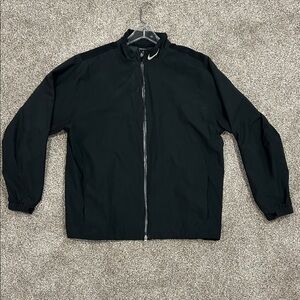 Nike Men's Black Windbreaker Jacket